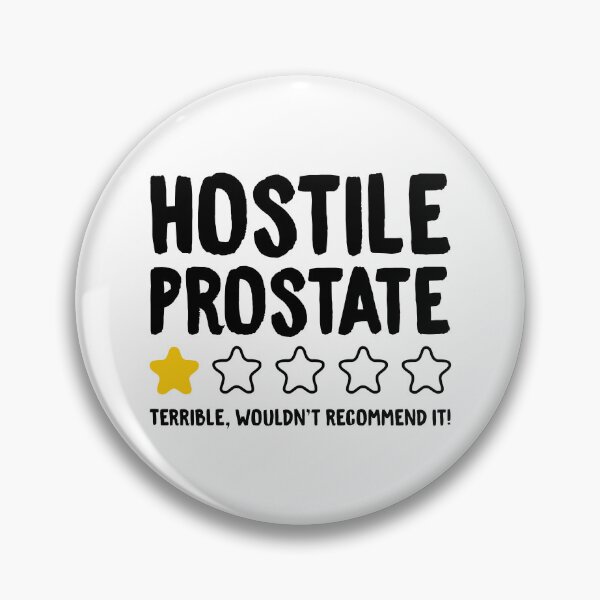 Item preview, Hostile Prostate Terrible Wouldn't Recommend It! - Funny Prostate Cancer designed and sold by T-shirt For You.