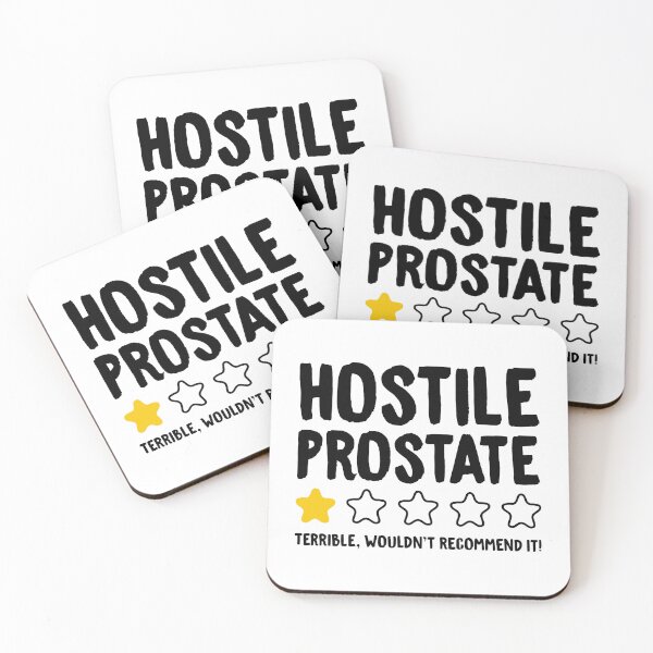 Item preview, Hostile Prostate Terrible Wouldn't Recommend It! - Funny Prostate Cancer designed and sold by T-shirt For You.
