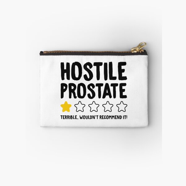 Item preview, Hostile Prostate Terrible Wouldn't Recommend It! - Funny Prostate Cancer designed and sold by T-shirt For You.