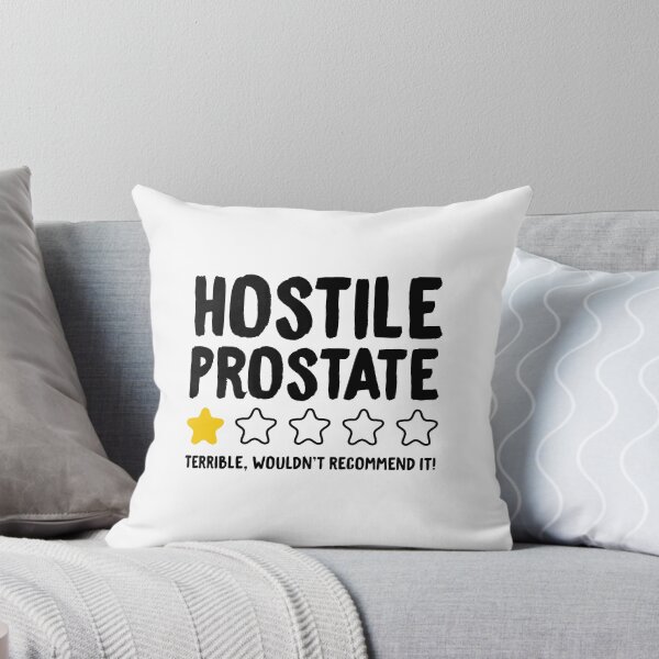 Item preview, Hostile Prostate Terrible Wouldn't Recommend It! - Funny Prostate Cancer designed and sold by T-shirt For You.