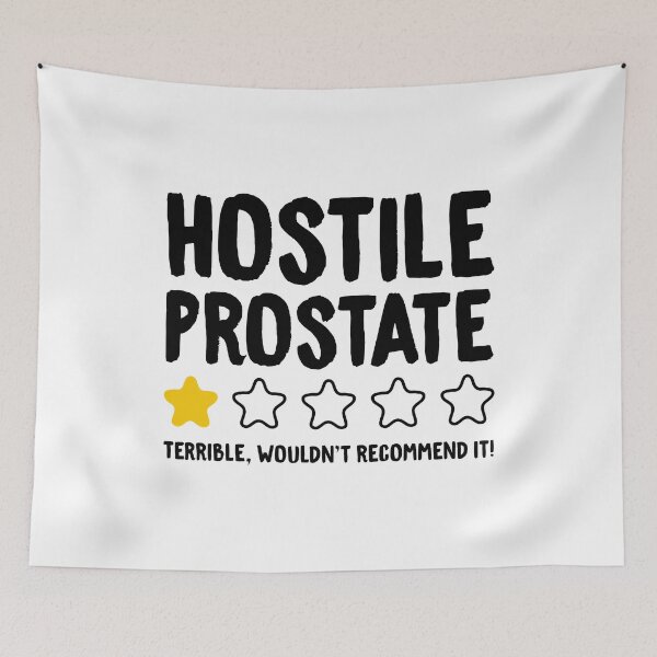 Item preview, Hostile Prostate Terrible Wouldn't Recommend It! - Funny Prostate Cancer designed and sold by T-shirt For You.