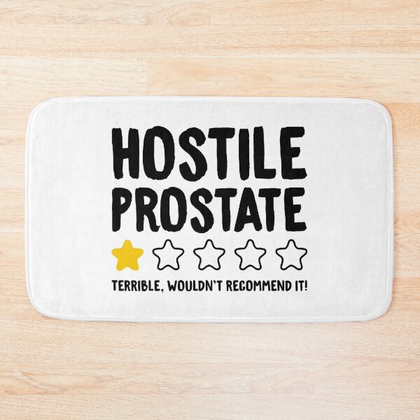 Item preview, Hostile Prostate Terrible Wouldn't Recommend It! - Funny Prostate Cancer designed and sold by T-shirt For You.