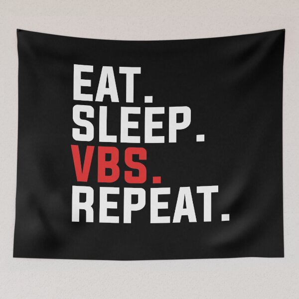 Item preview, Eat Sleep VBS Repeat designed and sold by JoDesignLab.