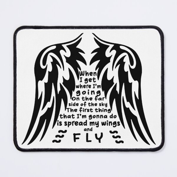 Item preview, When I Get Where I'm Going (wings) designed and sold by dev11588.