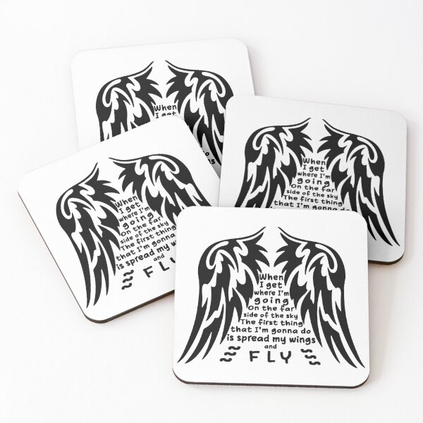 Item preview, When I Get Where I'm Going (wings) designed and sold by dev11588.