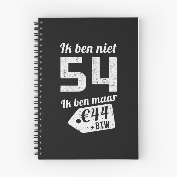 Item preview, IK BEN NIET 54 IK BEN MAAR designed and sold by Just Be Different.