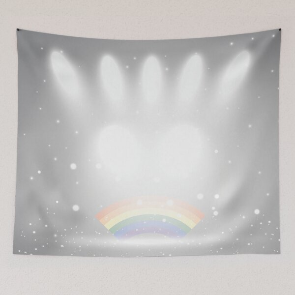Item preview, LGBT Rainbow Gray Background with Lights, Gay Pride designed and sold by Public.