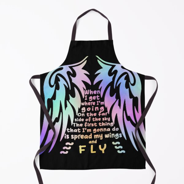 Item preview, When I Get Where I'm Going ( rainbow wings) designed and sold by dev11588.