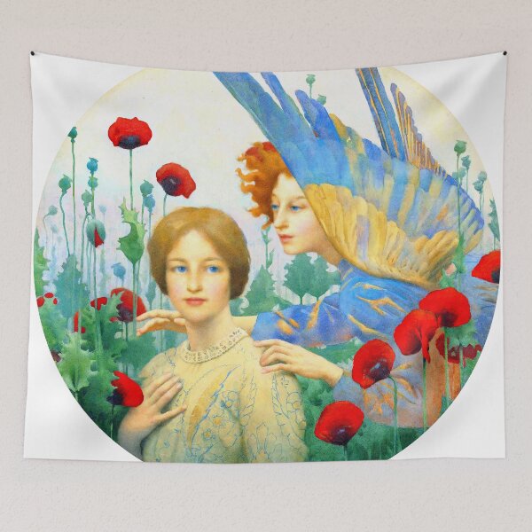 Item preview, The Message Thomas cooper gotch ,fairy faerie book fantasy,Red Poppy designed and sold by TeeARTHY.