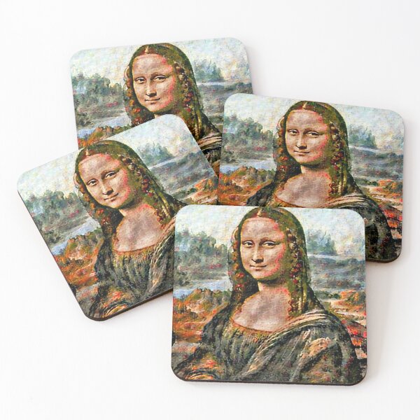 Item preview, "Mona Lisa (4)" great art reimagined  designed and sold by thalasson.