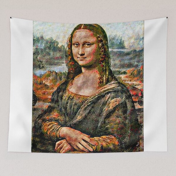 Item preview, "Mona Lisa (4)" great art reimagined  designed and sold by thalasson.