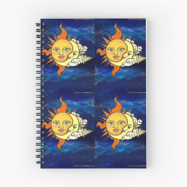 Item preview, espdzines-sun and moon designed and sold by EspDzines.