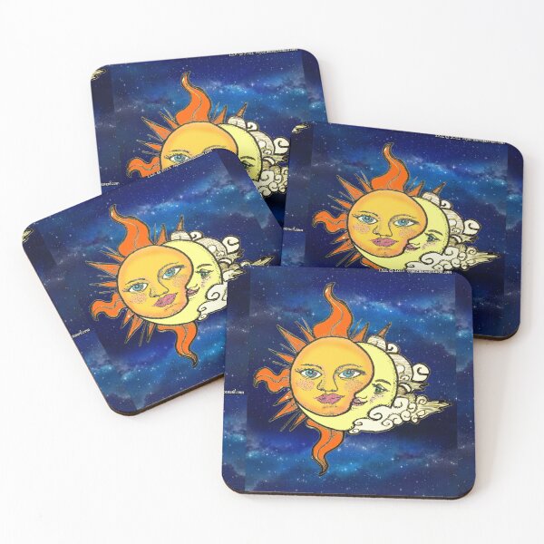 Item preview, espdzines-sun and moon designed and sold by EspDzines.