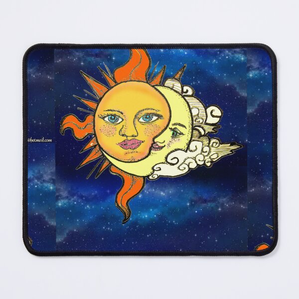 Item preview, espdzines-sun and moon designed and sold by EspDzines.