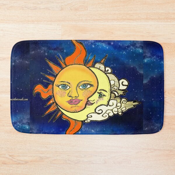 Item preview, espdzines-sun and moon designed and sold by EspDzines.