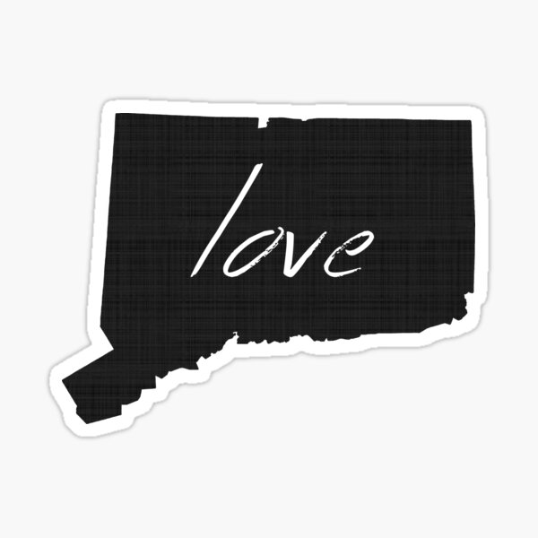 Love Connecticut Sticker