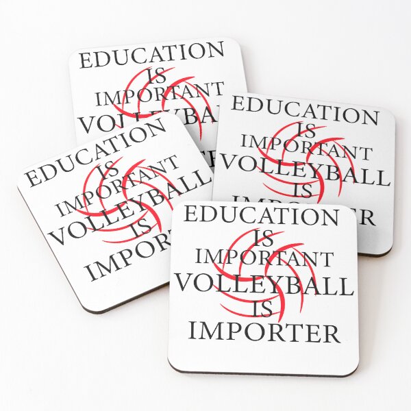 Item preview, Education Is Important Volleyball Is Importer designed and sold by YSNbr.