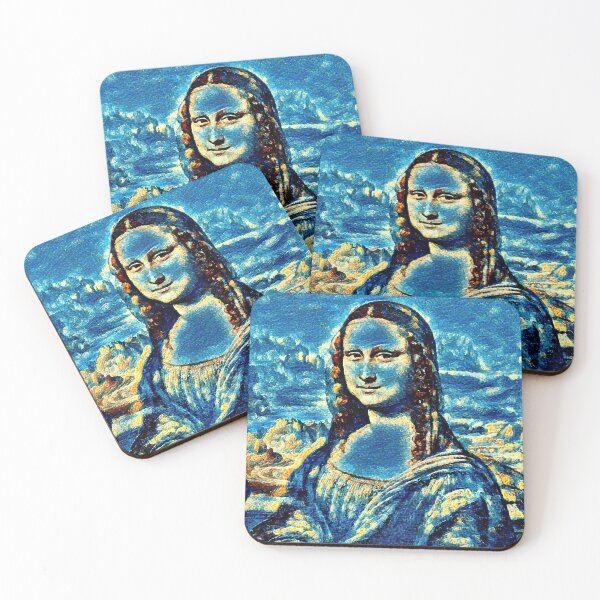 Item preview, "Mona Lisa (5)" great art reimagined  designed and sold by thalasson.
