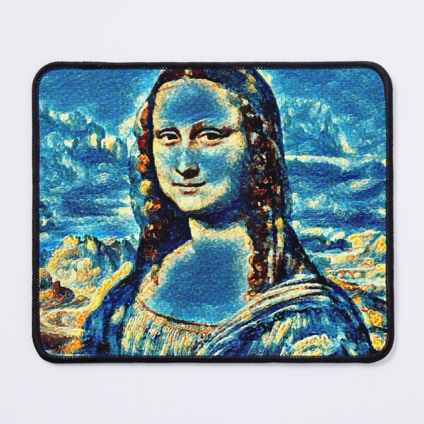Item preview, "Mona Lisa (5)" great art reimagined designed and sold by thalasson.