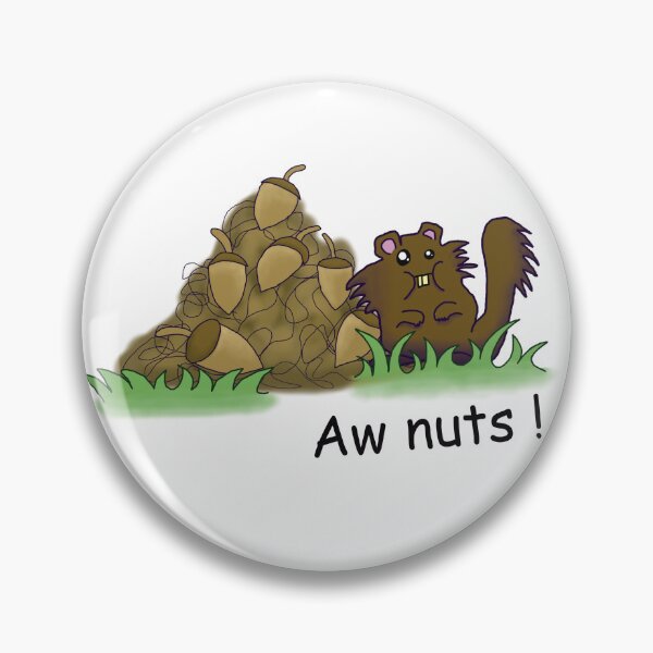 Item preview, Aw nuts! Squirrel designed and sold by SrirachaVine.