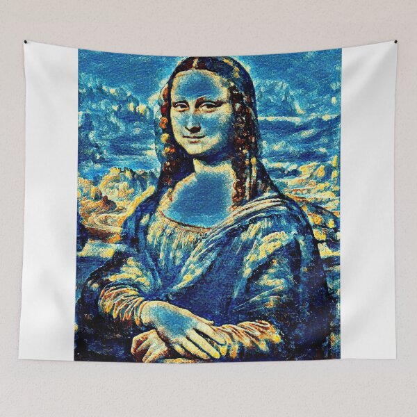 Item preview, "Mona Lisa (5)" great art reimagined  designed and sold by thalasson.