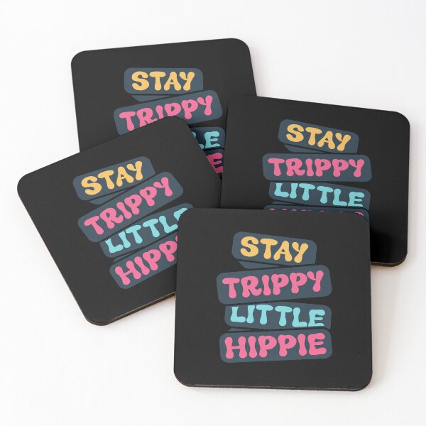 Aperçu de l'œuvre Restez Trippy Little Hippie créée et vendue par Zexten.