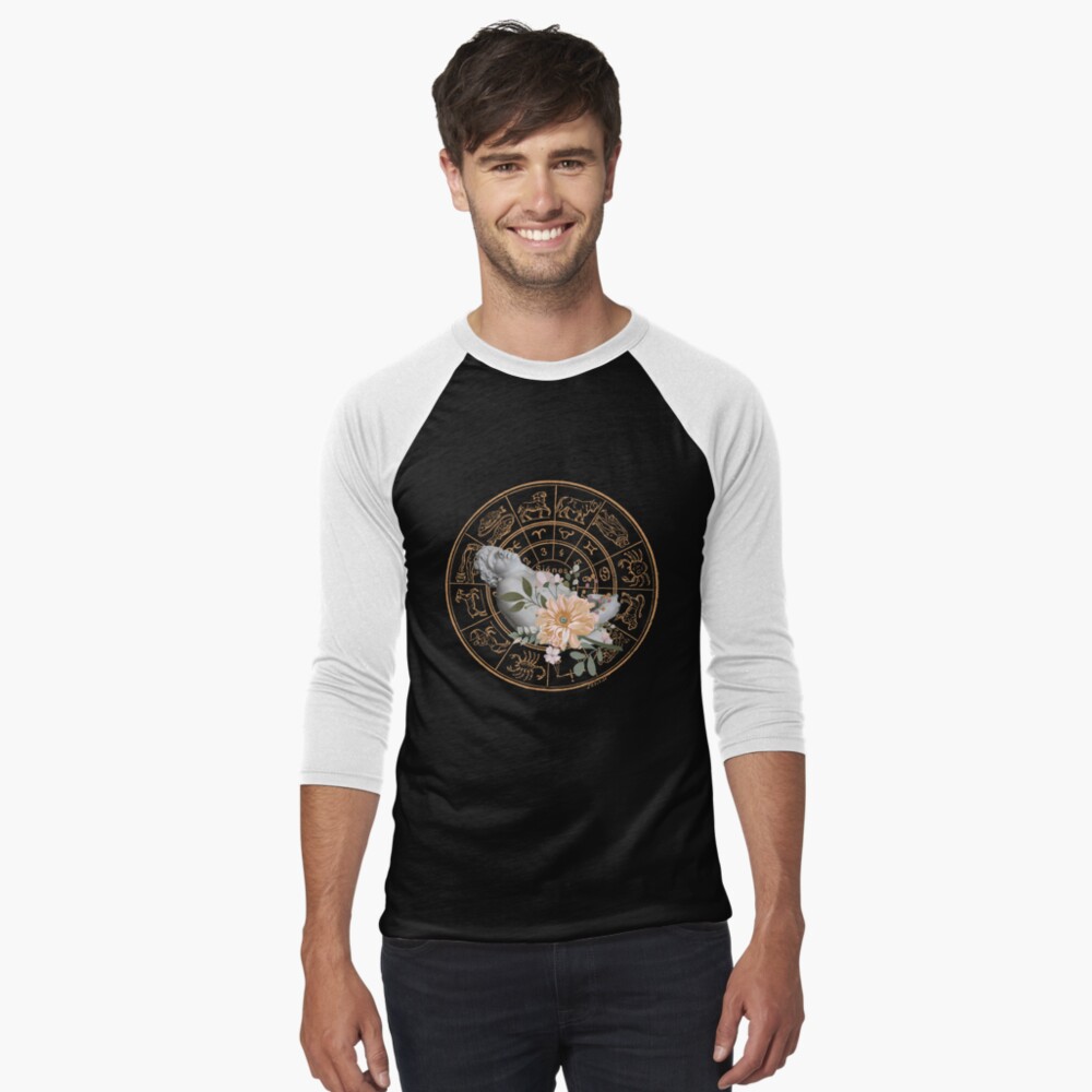 Item preview, Baseball ¾ Sleeve T-Shirt designed and sold by Tianquiztli.