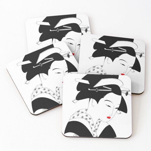 Item preview, Geisha T-shirt  designed and sold by MdrawingM.