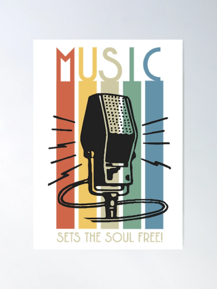 Vintage Style Music Sets the Soul Free Jazz Song Rock Hip