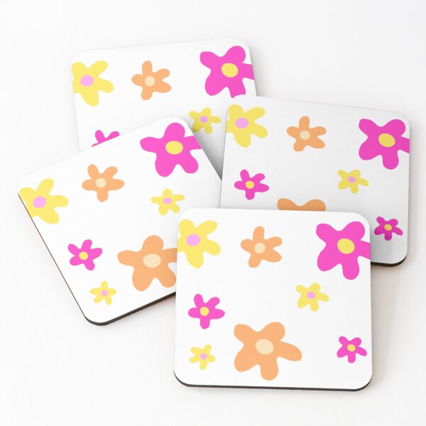 Item preview, sunset flowers sticker pack designed and sold by mariahmoniquedesign.