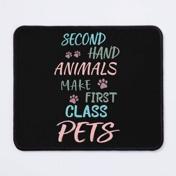 Item preview, Second Hand Animals Make First Class Pets  designed and sold by YSNbr.
