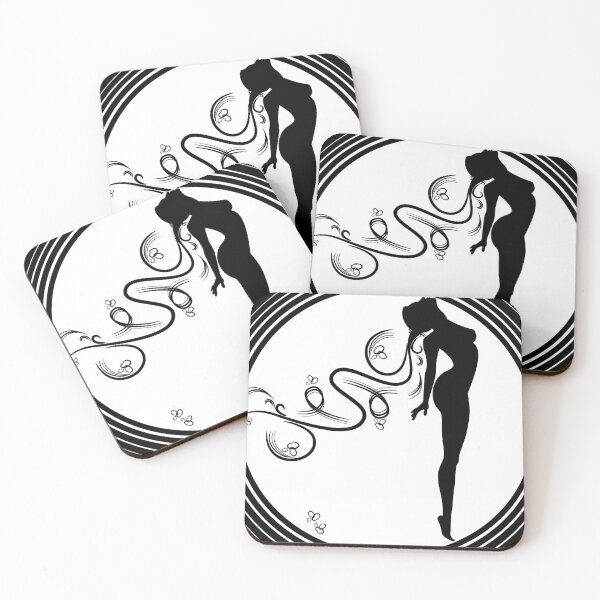 Item preview, Coasters – Set of 4 – Heavenly Body Collection – VisionsByKaren - VBK designed and sold by VisionsByKaren.