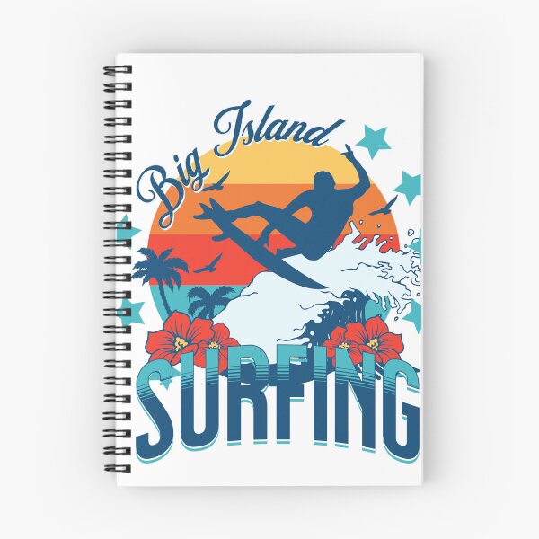 Item preview, Hawaiian Travel Surf Big Island Surfing Hawaii designed and sold by CattlettArt.