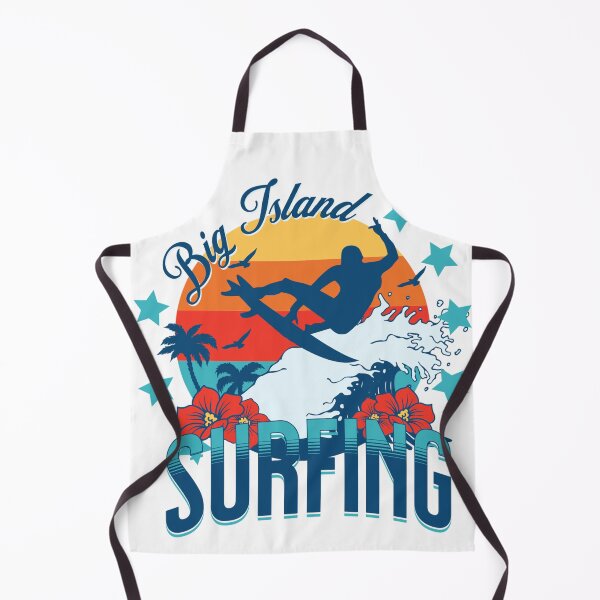 Item preview, Hawaiian Travel Surf Big Island Surfing Hawaii designed and sold by CattlettArt.