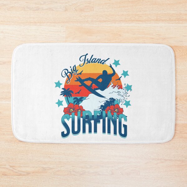 Item preview, Hawaiian Travel Surf Big Island Surfing Hawaii designed and sold by CattlettArt.