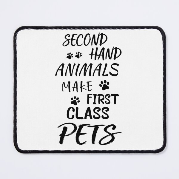 Item preview, Second Hand Animals Make First Class Pets  designed and sold by YSNbr.