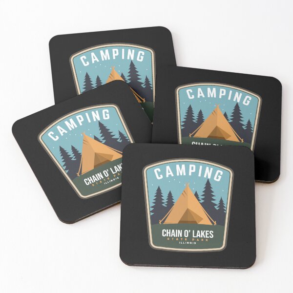 Item preview, Chain O'Lakes State Park Camping Illinois Campsite designed and sold by Friday NightCo.