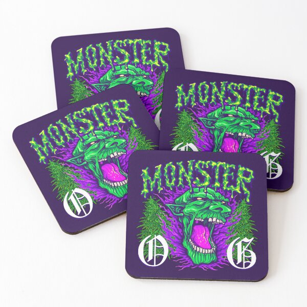 Item preview, Monster OG - Screaming Green Demon - Weed Strains designed and sold by YomeHayin.