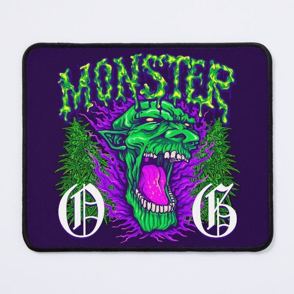 Item preview, Monster OG - Screaming Green Demon - Weed Strains designed and sold by YomeHayin.