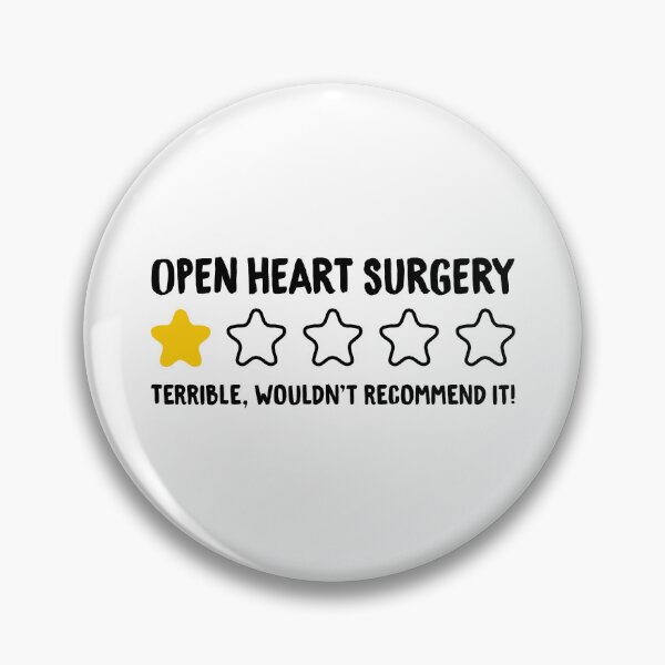 Item preview, Open Heart Surgery Terrible Wouldn't Recommend It! designed and sold by T-shirt For You.