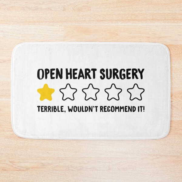 Item preview, Open Heart Surgery Terrible Wouldn't Recommend It! designed and sold by T-shirt For You.