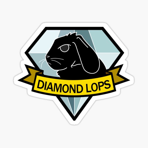 Diamond Lops Sticker