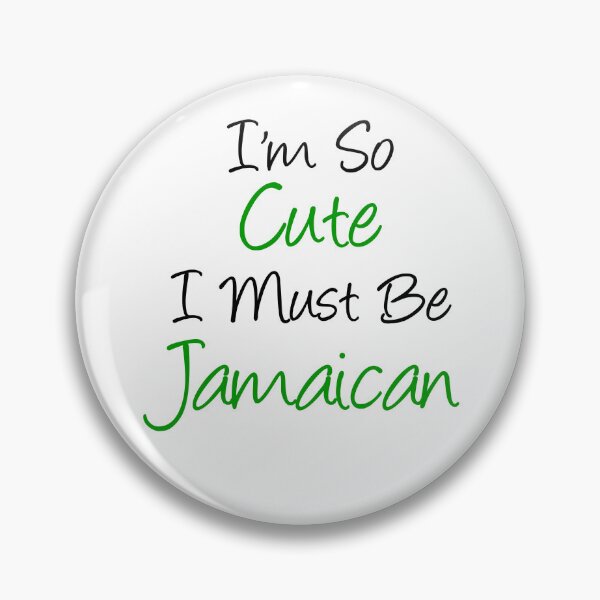 Item preview, I'm So Cute I Must Be Jamaican designed and sold by jaycartoonist.