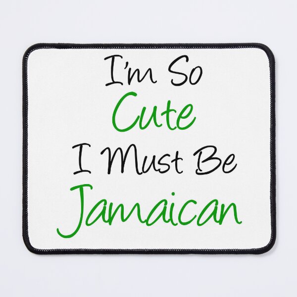 Item preview, I'm So Cute I Must Be Jamaican designed and sold by jaycartoonist.