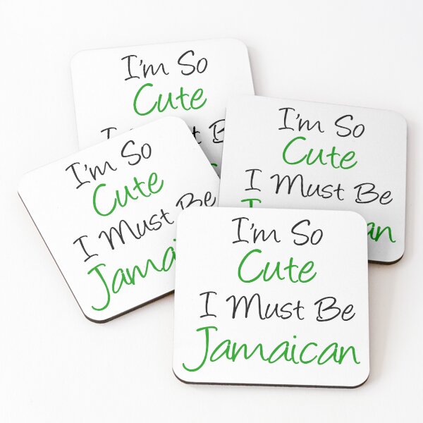 Item preview, I'm So Cute I Must Be Jamaican designed and sold by jaycartoonist.