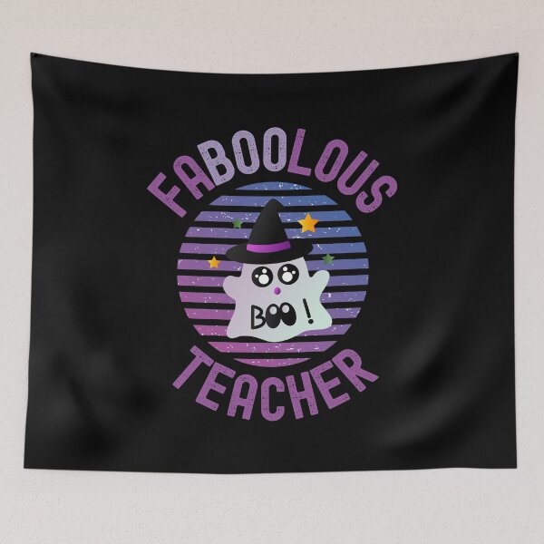 Item preview, Halloween Teacher - Faboolous Teacher - School Halloween Party, Autumn Teacher, Fall Teacher designed and sold by jadedscientist.