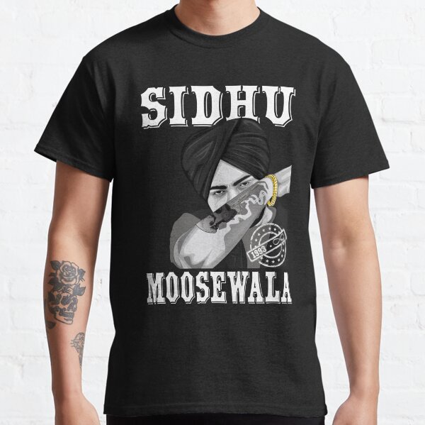 sidhu moose wala sticker Classic T-Shirt