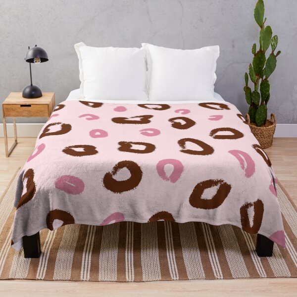 Item preview, Hot Pink Leopard Print - Queen Leopard Pattern designed and sold by Yeldiz.