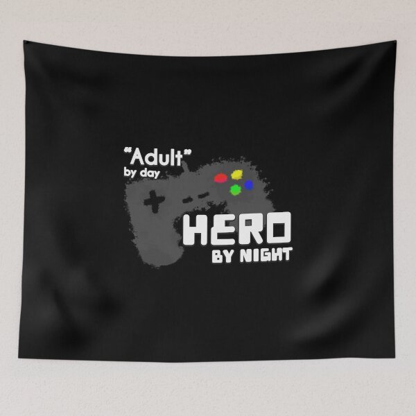 Item preview, "Adult" by day, Hero By Night designed and sold by JoseloRochaArt.