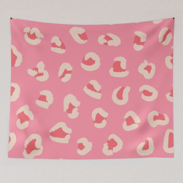 Item preview, Hot Pink Leopard Print - Queen Leopard Pattern designed and sold by Yeldiz.